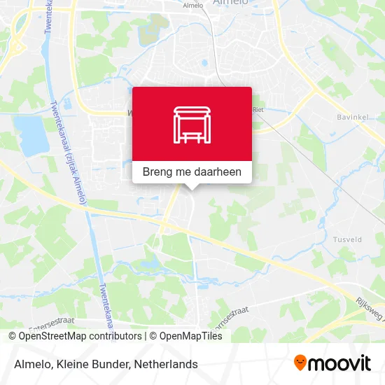 Almelo, Kleine Bunder kaart