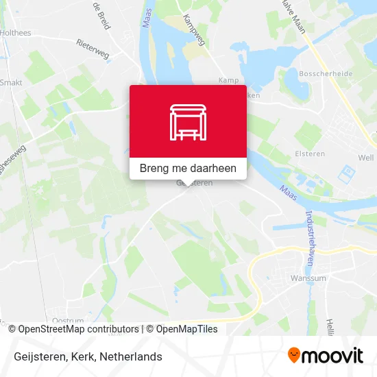 Geijsteren, Kerk kaart