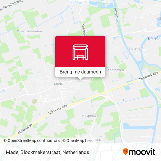 Made, Blockmekerstraat kaart