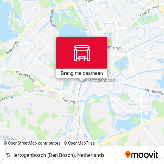 'S-Hertogenbosch (Den Bosch) kaart
