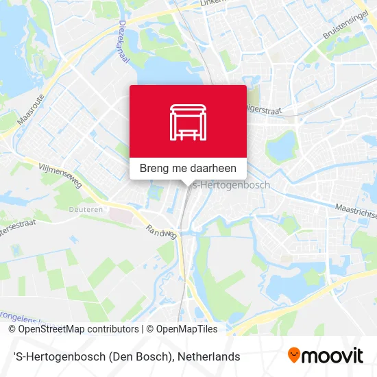'S-Hertogenbosch (Den Bosch) kaart