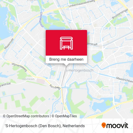 'S-Hertogenbosch (Den Bosch) kaart