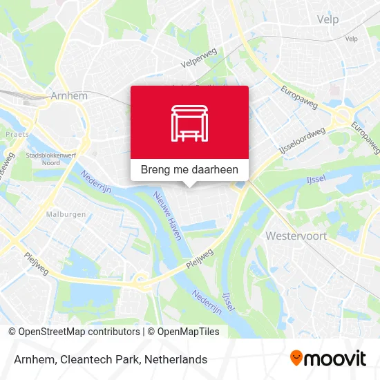 Arnhem, Cleantech Park kaart