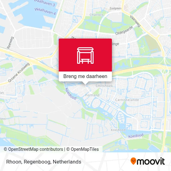 Rhoon, Regenboog kaart