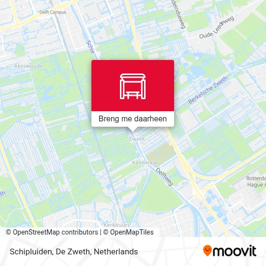 Schipluiden, De Zweth kaart