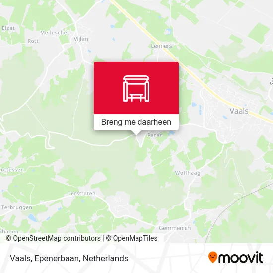 Vaals, Epenerbaan kaart