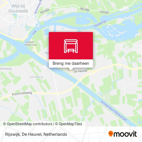 Rijswijk, De Heuvel kaart