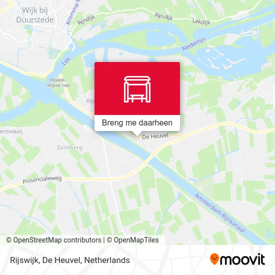 Rijswijk, De Heuvel kaart