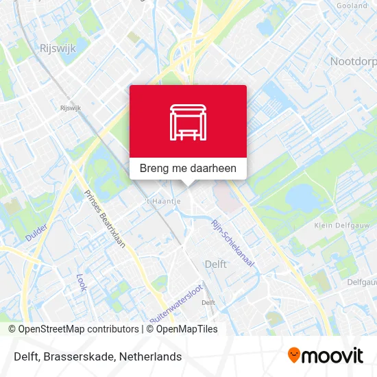 Delft, Brasserskade kaart