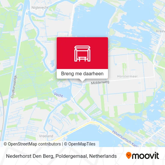 Nederhorst Den Berg, Poldergemaal kaart