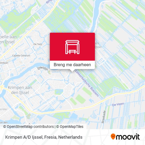 Krimpen A/D Ijssel, Fresia kaart