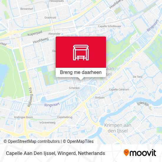 Capelle Aan Den Ijssel, Wingerd kaart