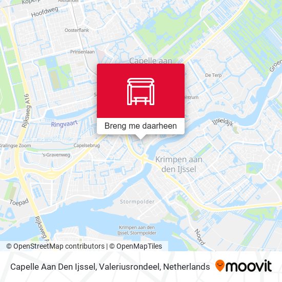 Capelle Aan Den Ijssel, Valeriusrondeel kaart