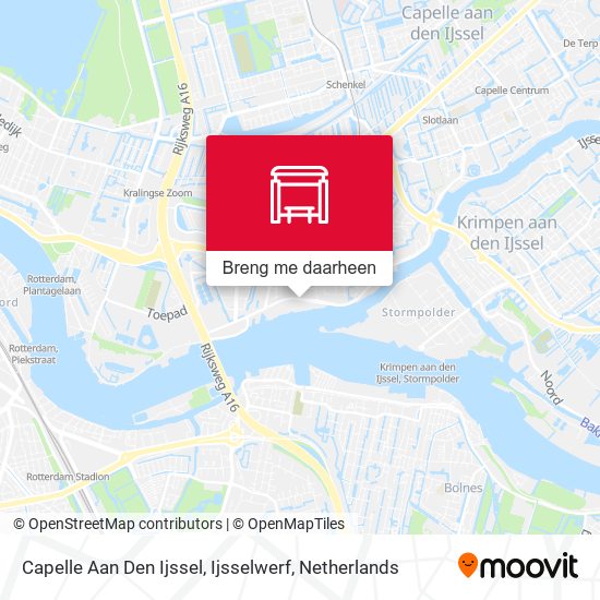 Capelle Aan Den Ijssel, Ijsselwerf kaart