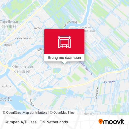 Krimpen A/D Ijssel, Els kaart