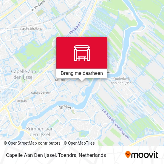 Capelle Aan Den Ijssel, Toendra kaart