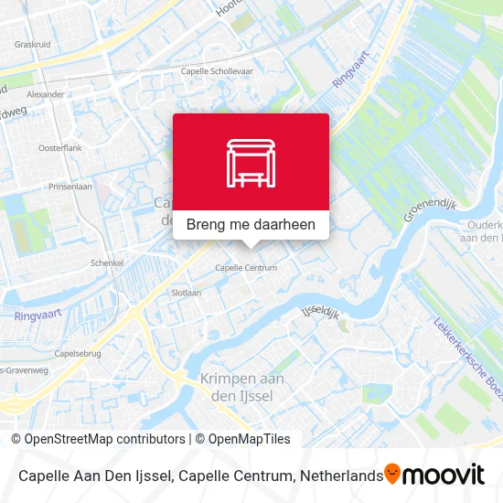 Capelle Aan Den Ijssel, Capelle Centrum kaart