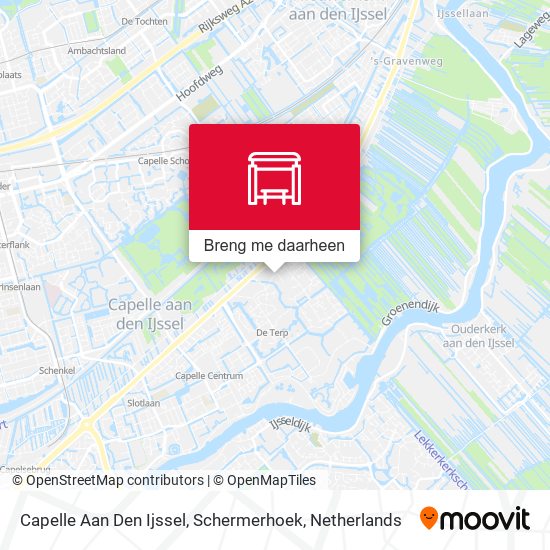 Capelle Aan Den Ijssel, Schermerhoek kaart
