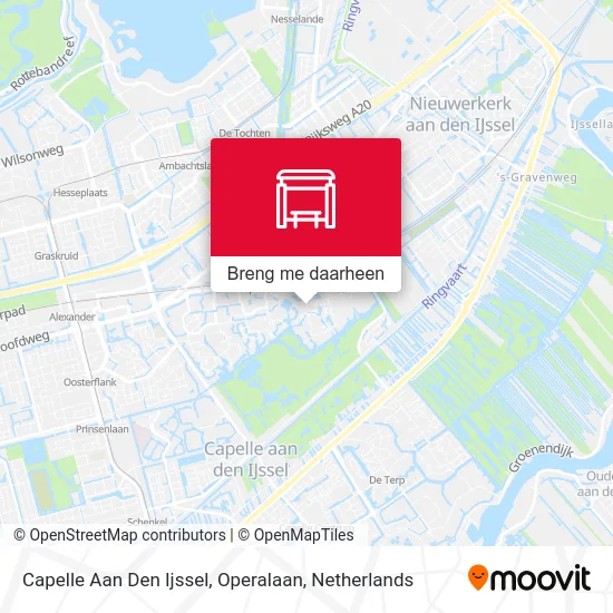 Capelle Aan Den Ijssel, Operalaan kaart