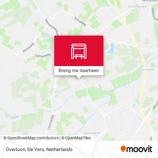 Overloon, De Vers kaart