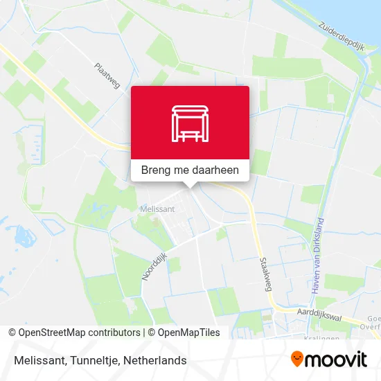 Melissant, Tunneltje kaart