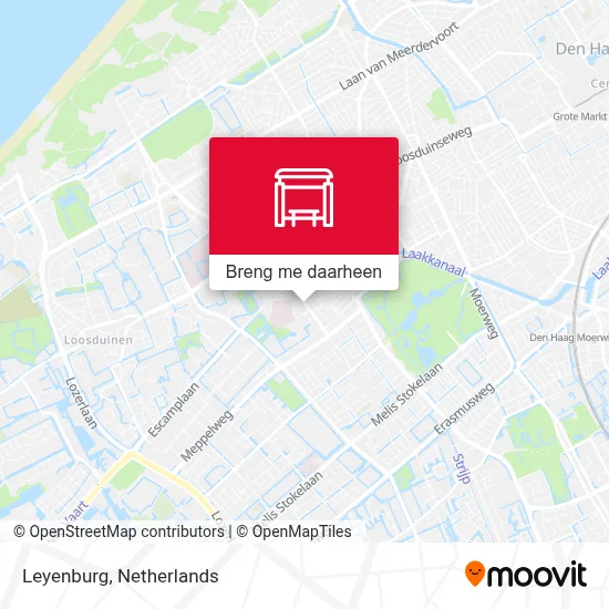 Leyenburg kaart