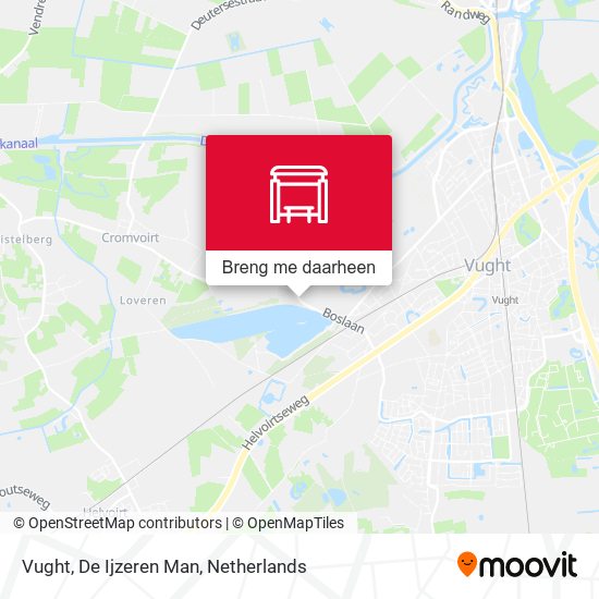 Vught, De Ijzeren Man kaart
