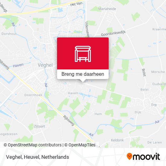 Veghel, Heuvel kaart