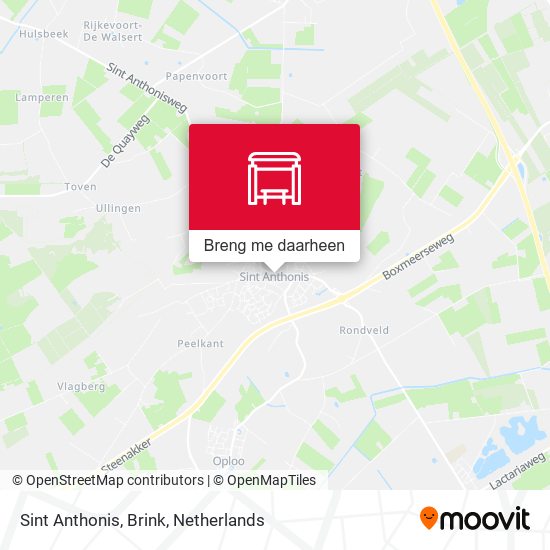 Sint Anthonis, Brink kaart