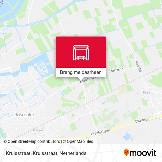 Kruisstraat, Kruisstraat kaart