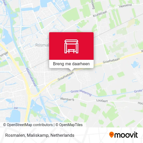 Rosmalen, Maliskamp kaart