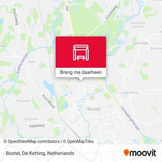 Boxtel, De Ketting kaart