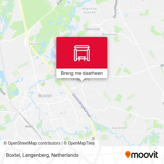 Boxtel, Langenberg kaart