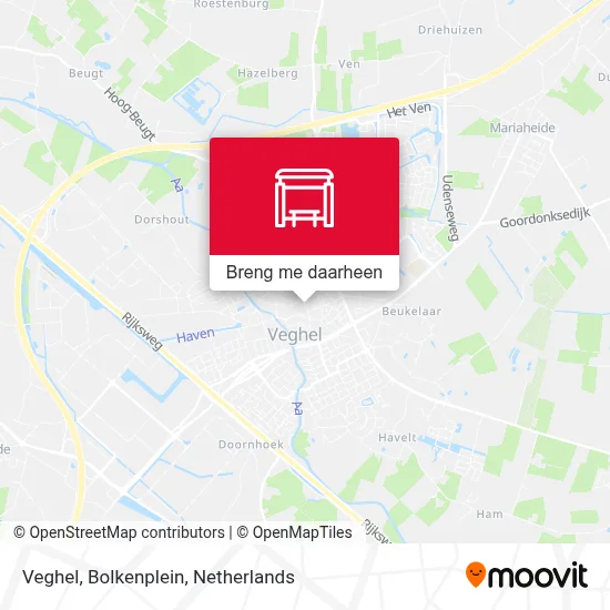Veghel, Bolkenplein kaart
