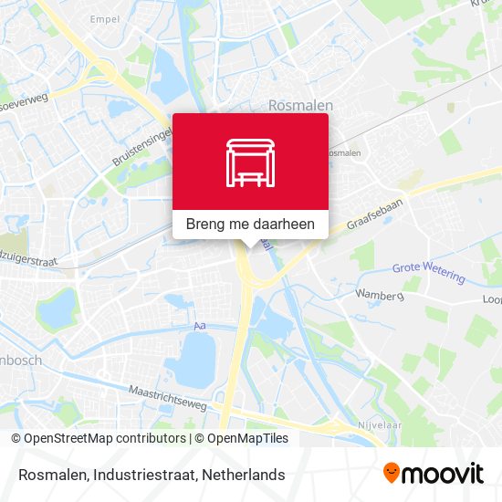 Rosmalen, Industriestraat kaart