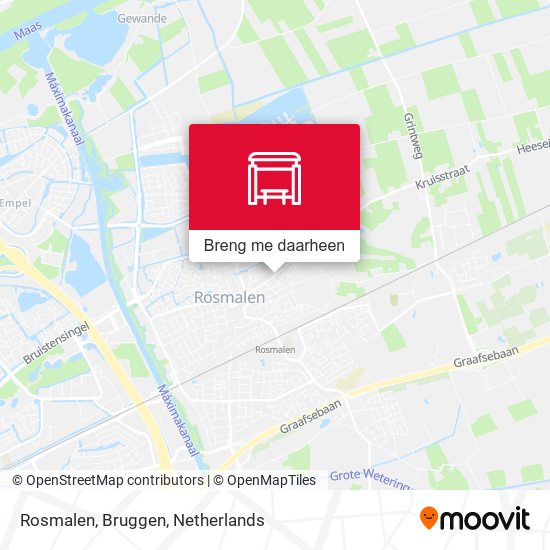 Rosmalen, Bruggen kaart