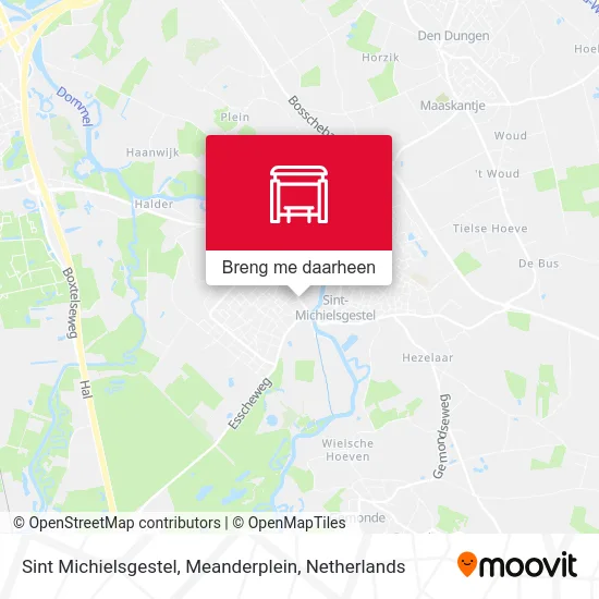 Sint Michielsgestel, Meanderplein kaart