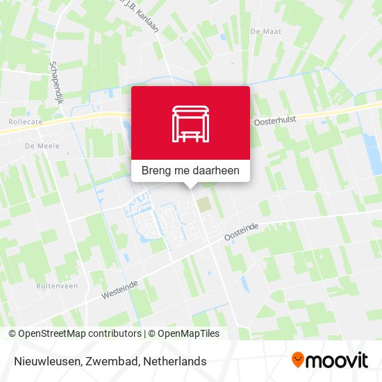 Nieuwleusen, Zwembad kaart