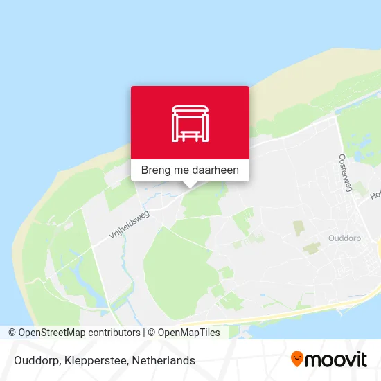 Ouddorp, Klepperstee kaart