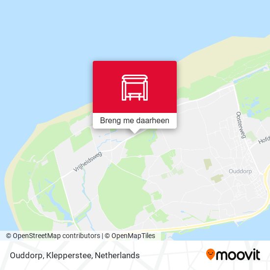 Ouddorp, Klepperstee kaart