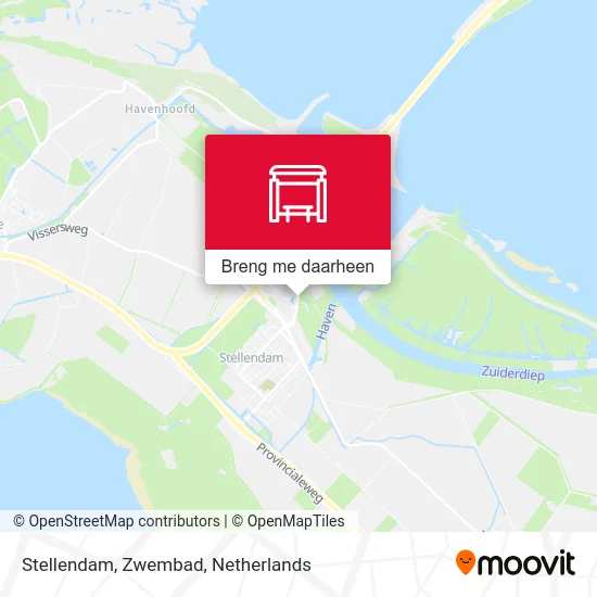 Stellendam, Zwembad kaart