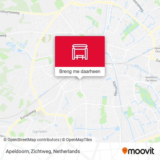 Apeldoorn, Zichtweg kaart