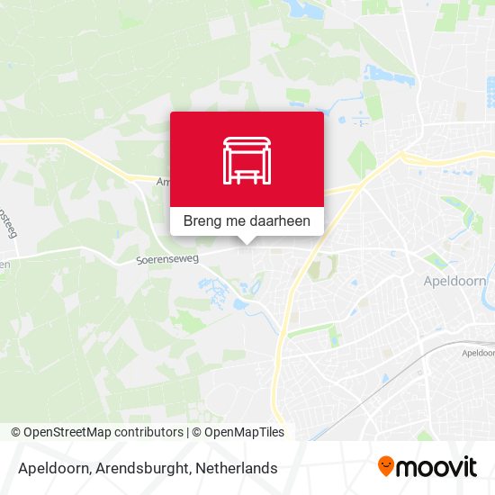 Apeldoorn, Arendsburght kaart