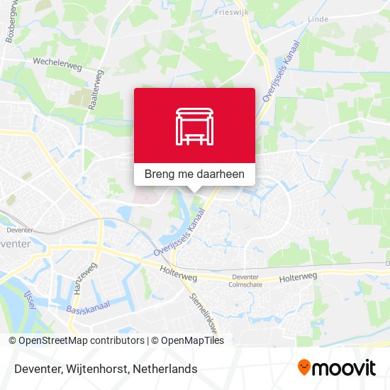 Deventer, Wijtenhorst kaart