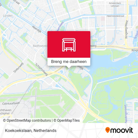 Koekoekslaan kaart