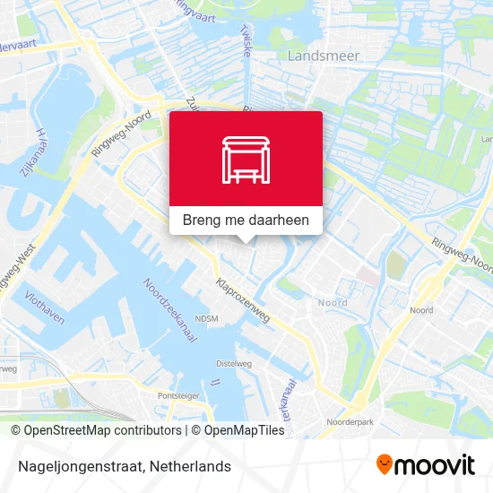 Nageljongenstraat kaart