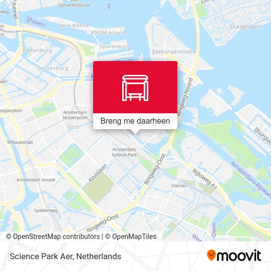 Science Park Aer kaart