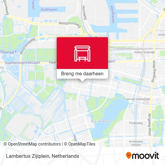 Lambertus Zijlplein kaart