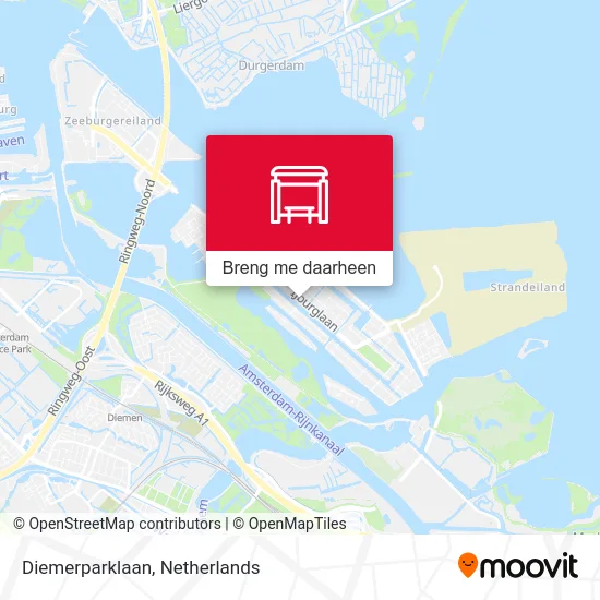 Diemerparklaan kaart