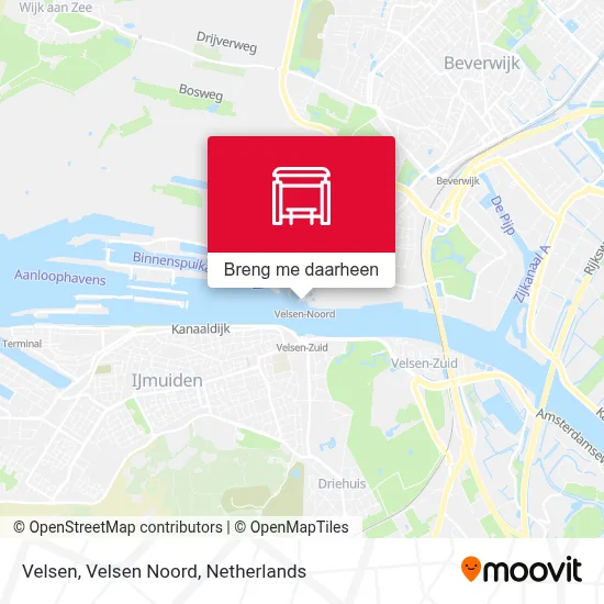 Velsen, Velsen Noord kaart
